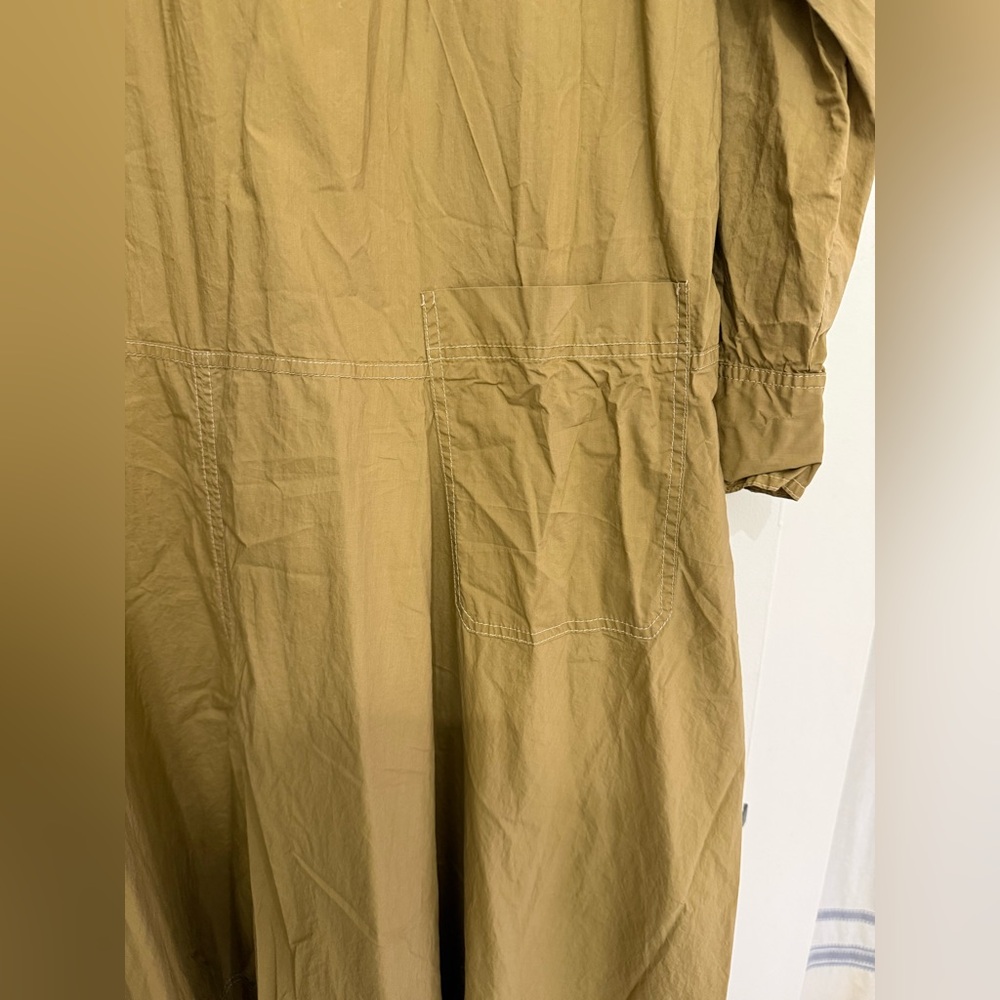 Lee Mathews Tan Long Sleeve Dress - Picture 8 of 8